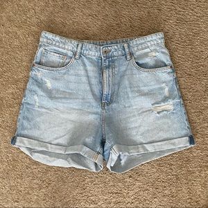 H&M Mom Jean Shorts